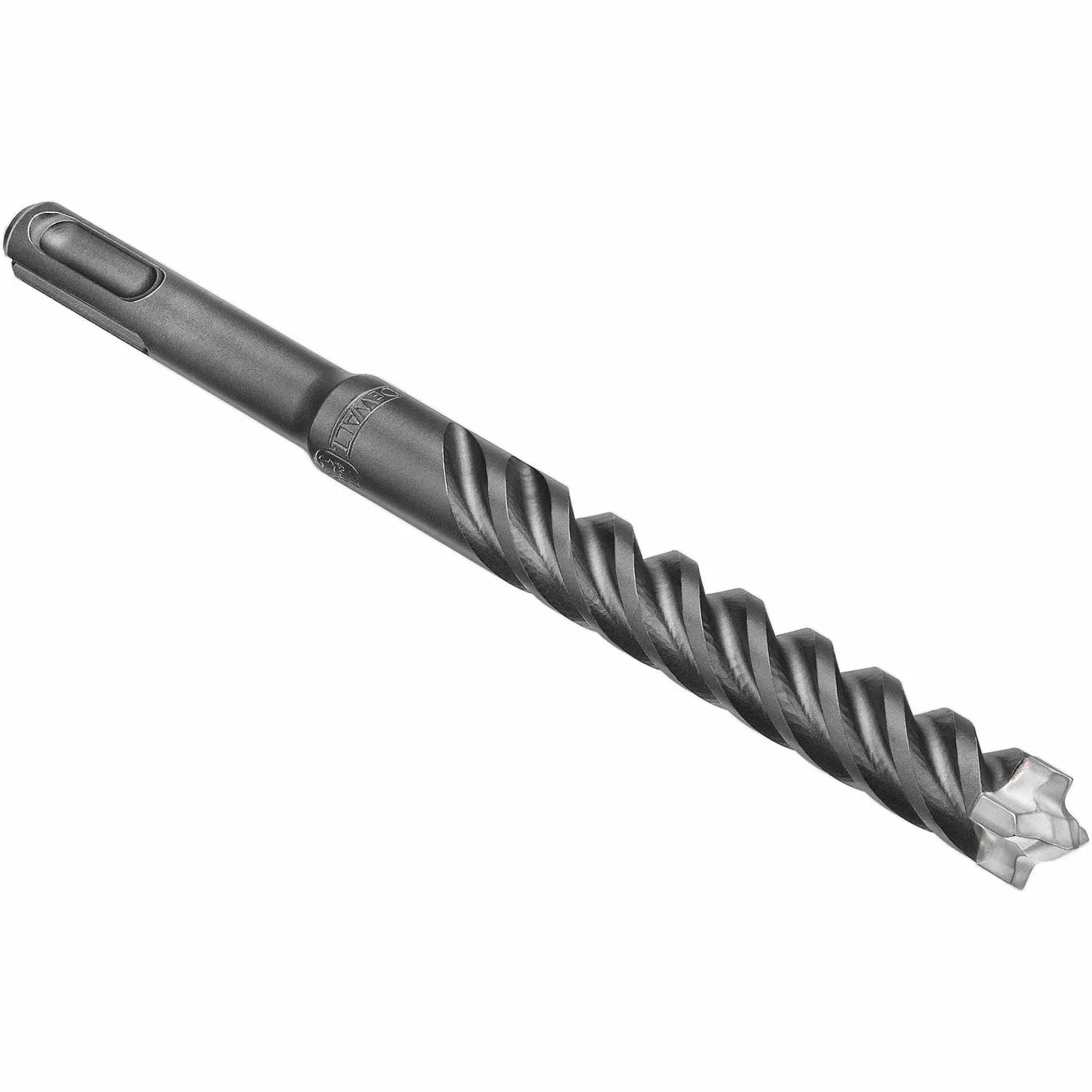 DeWalt DW5537 1/2" x 4" x 6" Solid Rock Carbide SDS-Plus Bit, 4 Cutter