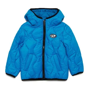 Diesel Baby Boys Blue Puffer Jacket