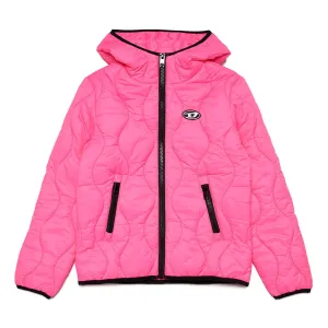 Diesel Baby Girls Pink Puffer Jacket