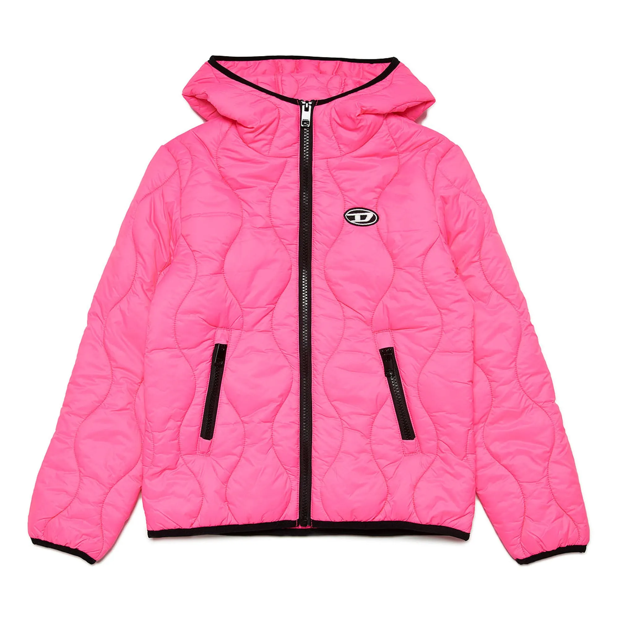 Diesel Baby Girls Pink Puffer Jacket