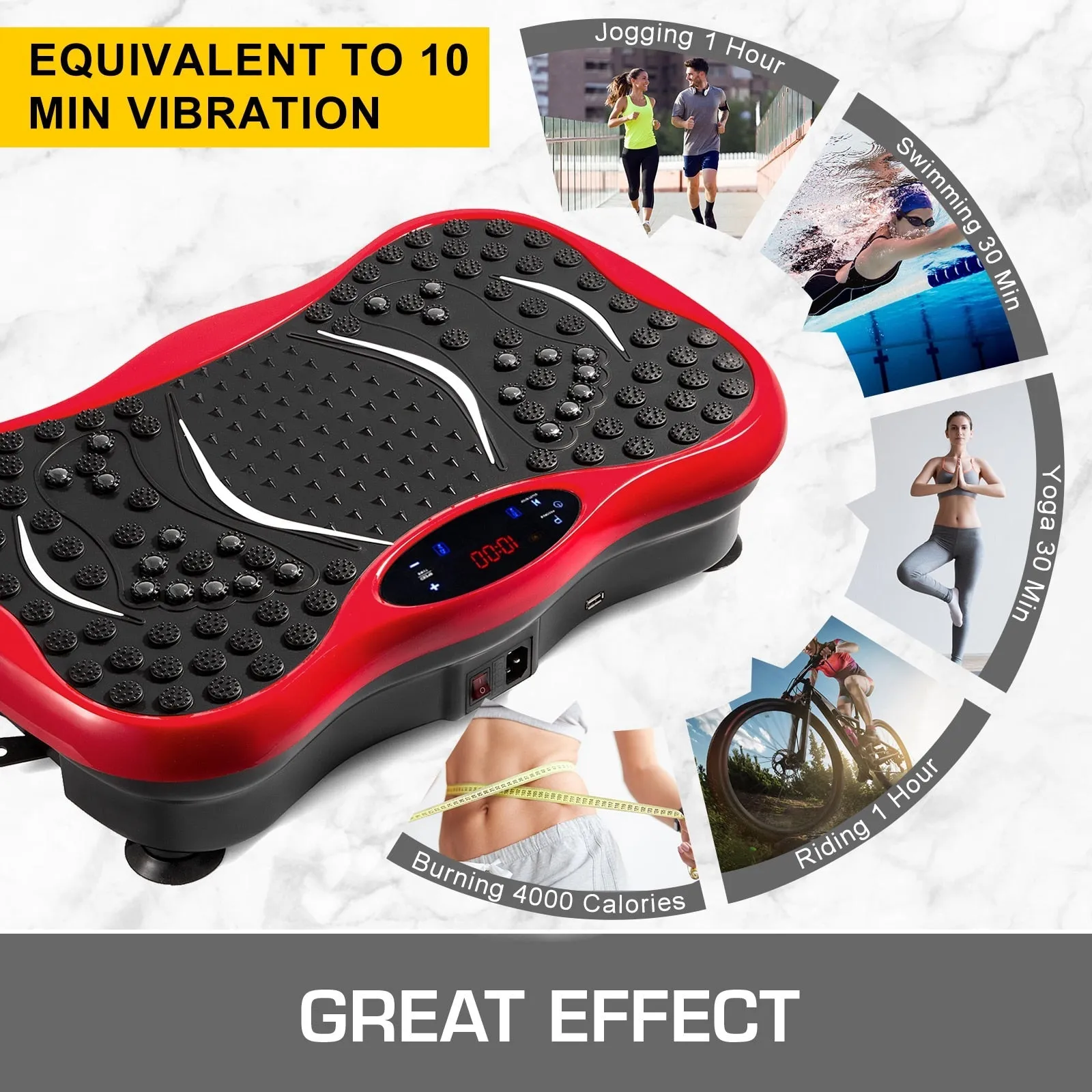 Easy Slim Body Vibration Massager Platform