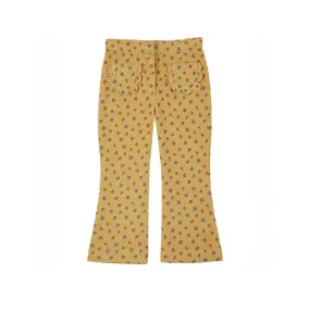 Emile Et Ida :: Pantalon Poches Fleurs Pavot Sable