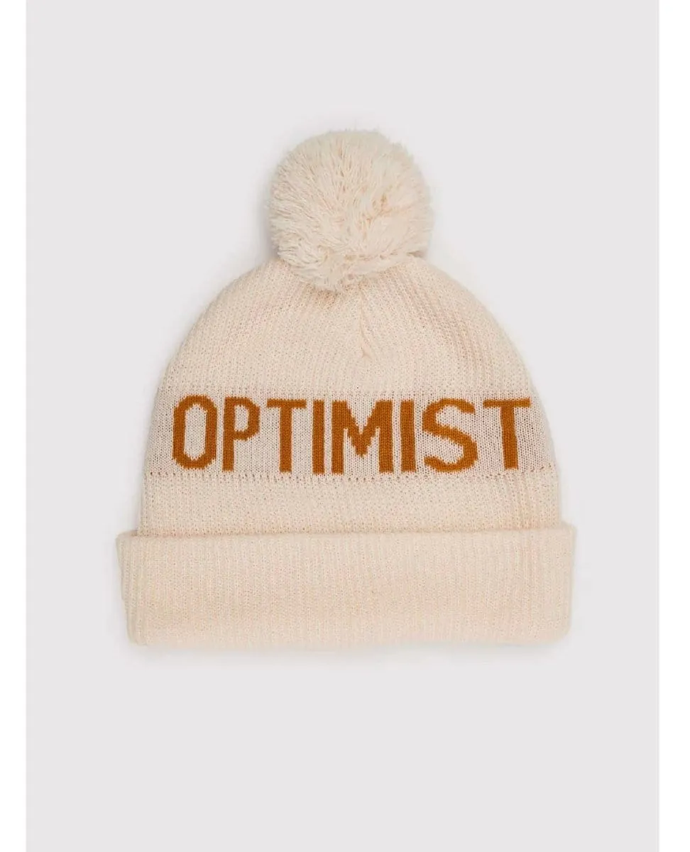 Eternal Optimist Pom Pom Beanie