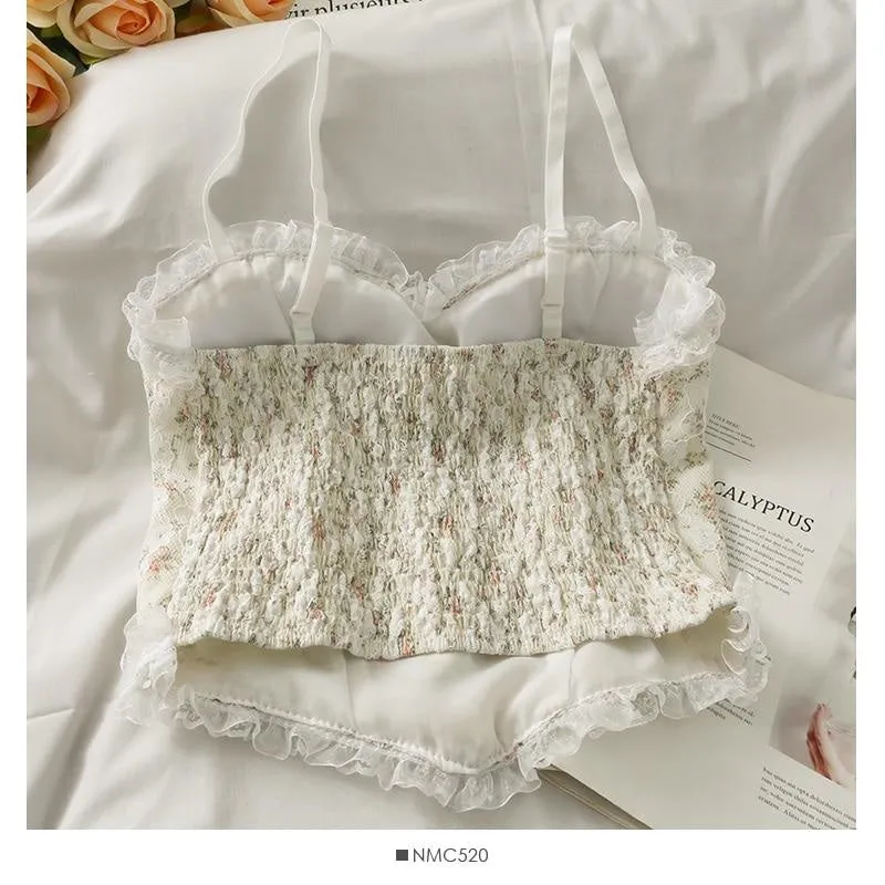 French Floral Camisole