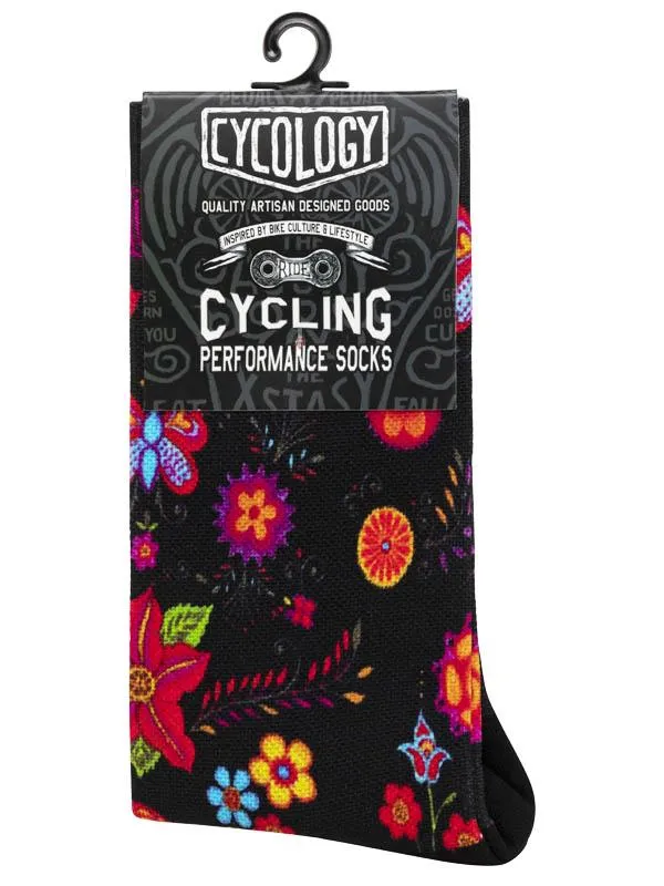 Frida Cycling Socks Black