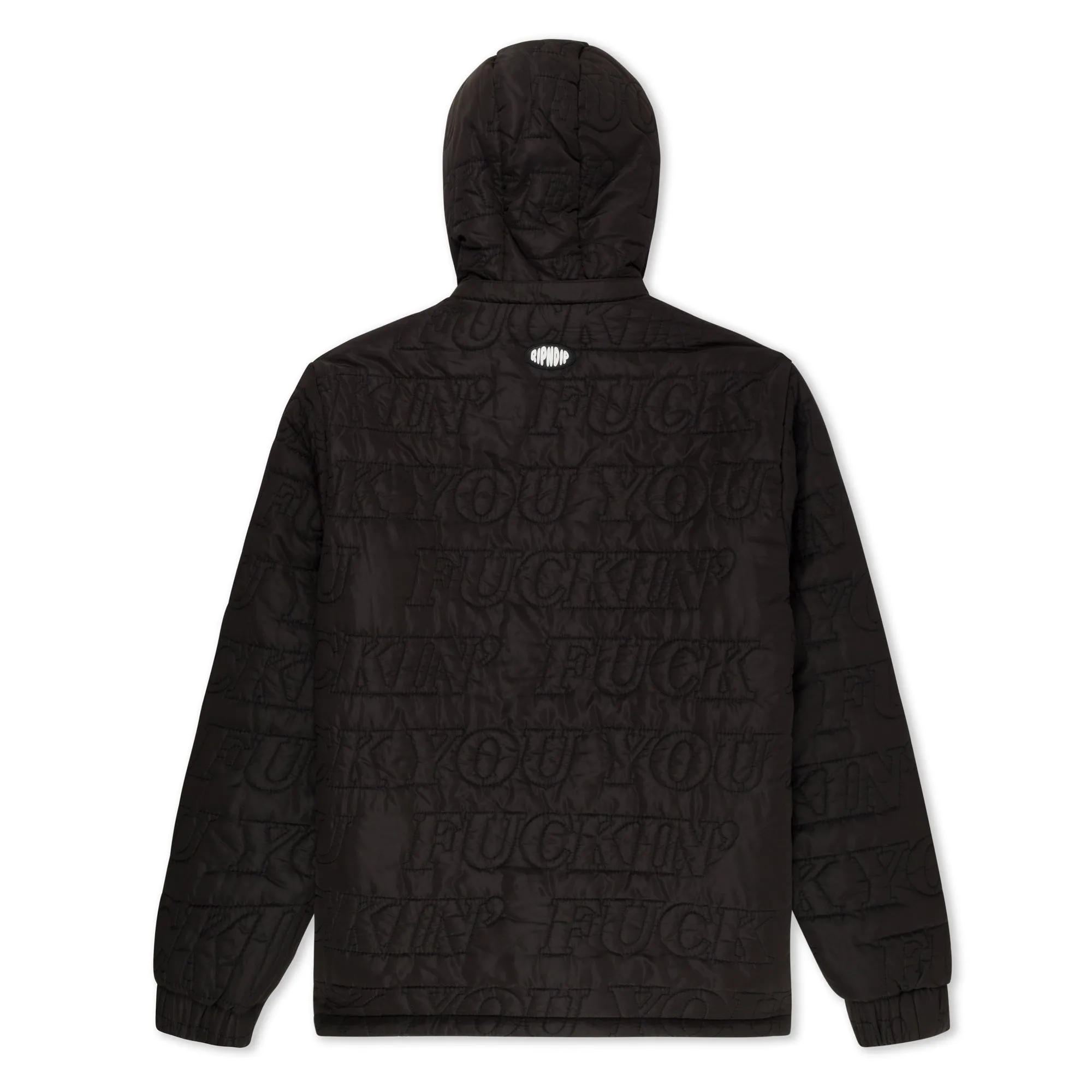 Fuckin Fuck Puffer Jacket (Black)