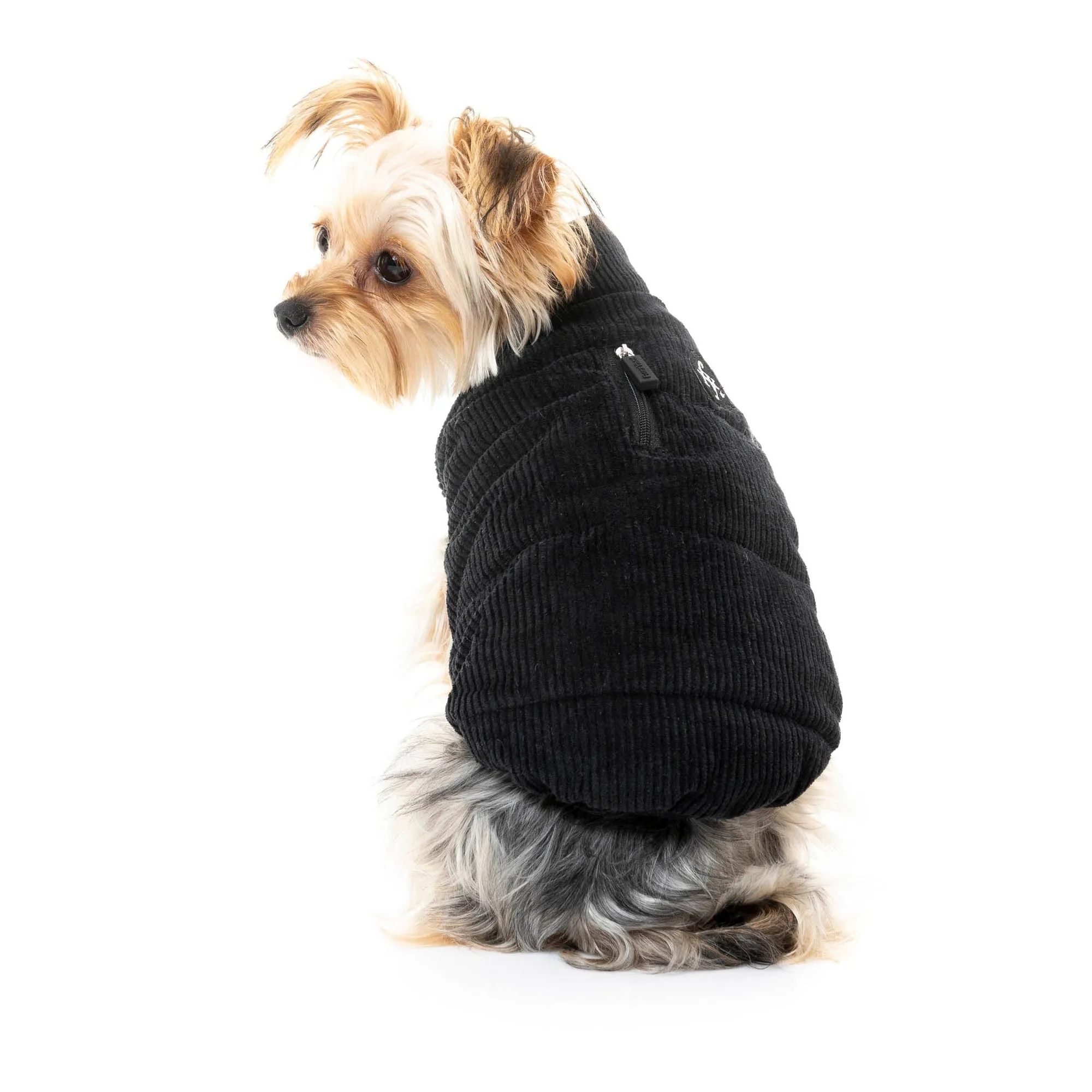 FuzzYard Apparel Mosman Dog Puffer Jacket Black Size 1 XXSmall***