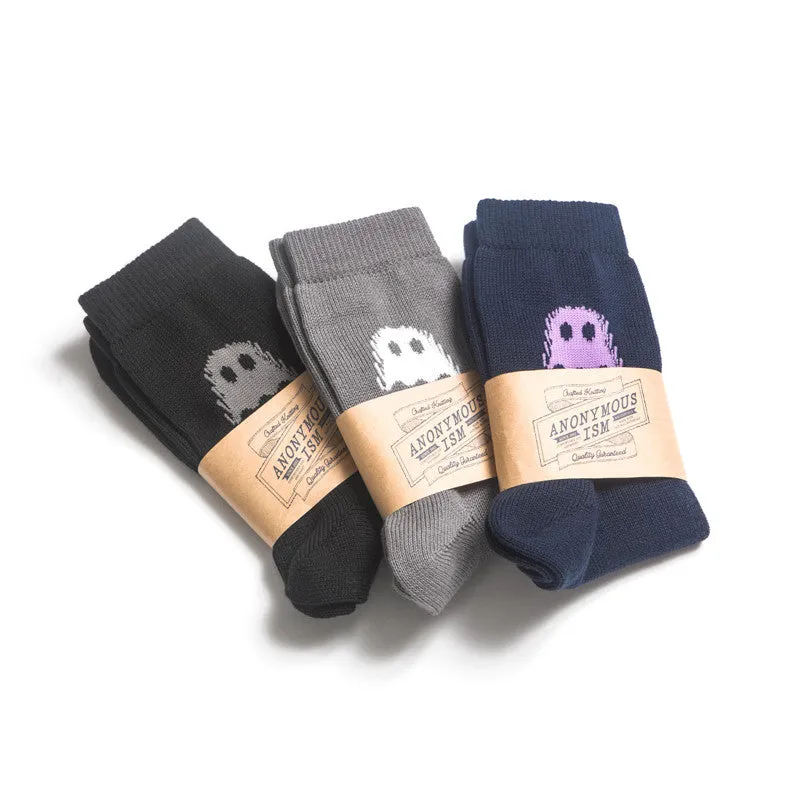 Ghostly Logo Socks - 3 Pack - International