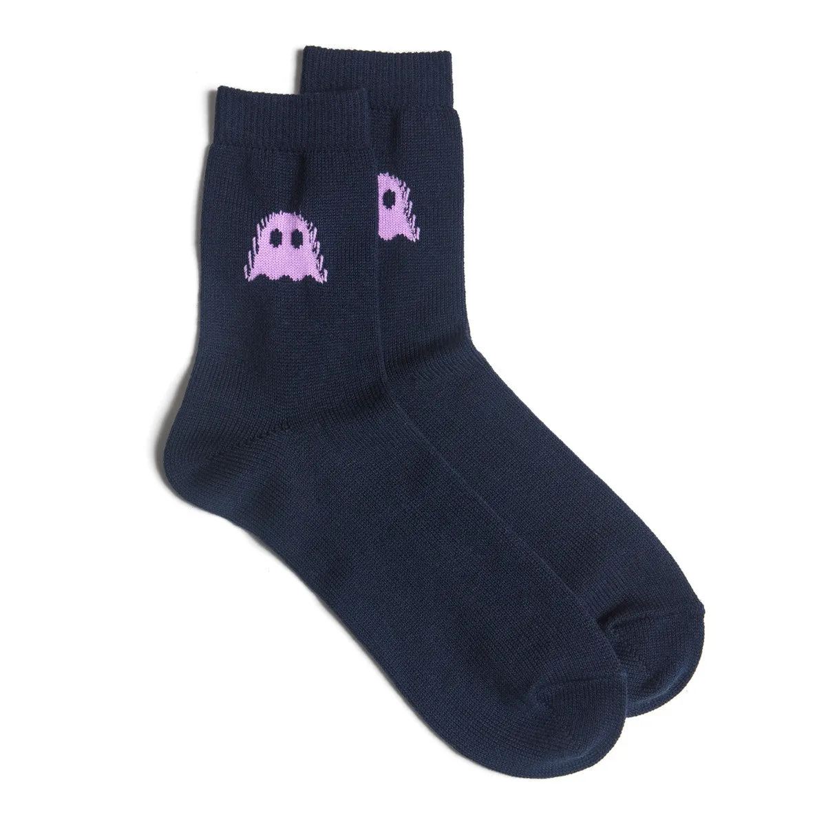 Ghostly Logo Socks - Navy - International