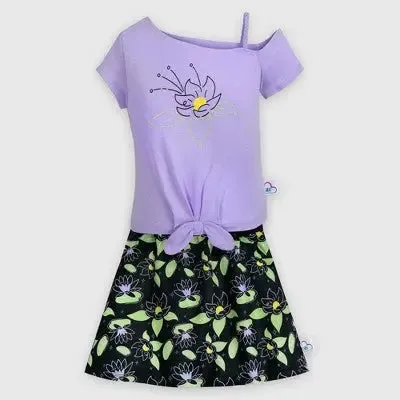 Girls' Disney Tiana 2pc Top and Bottom Matching Set