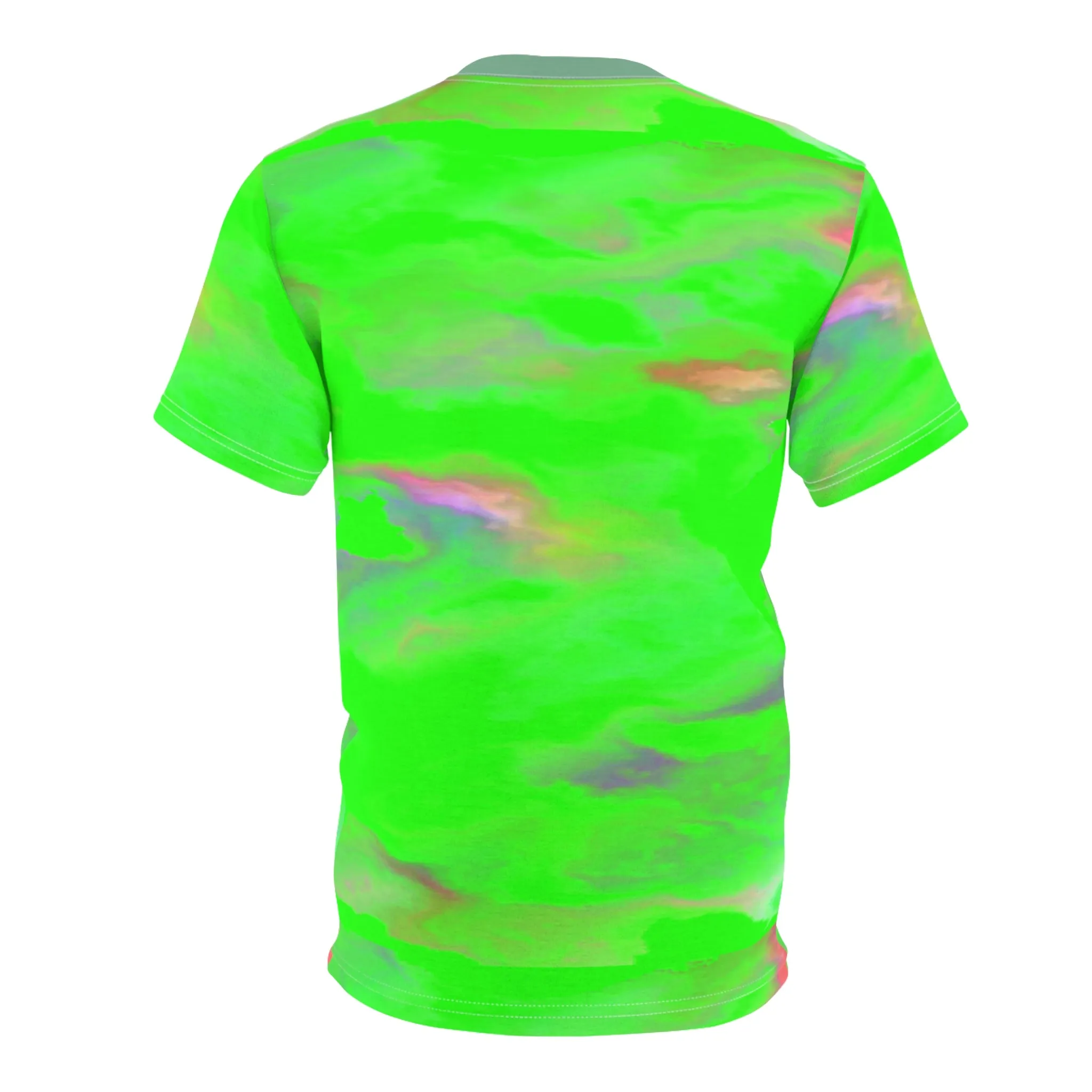 Green Marble Unisex Tee (AOP)