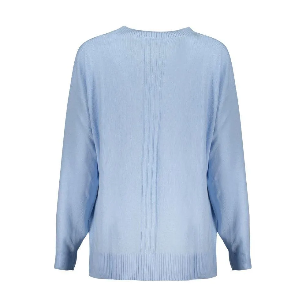 Guess Jeans Light Blue Acrylic Women Sweater