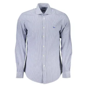 Harmont & Blaine Elegant Blue Organic Cotton Shirt