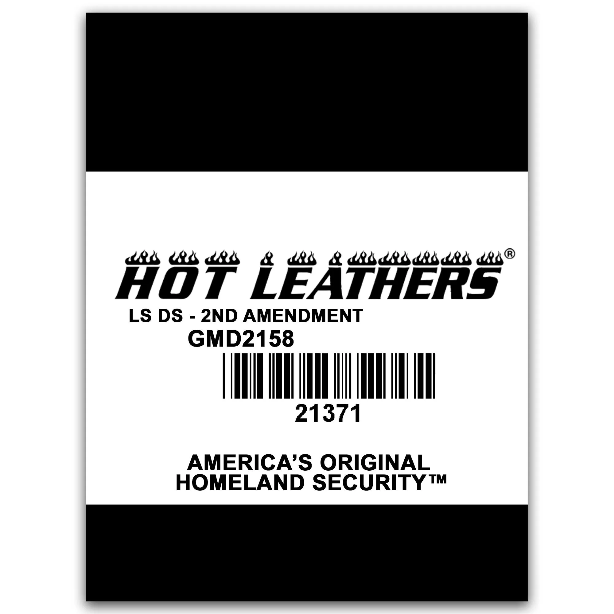 Hot Leathers GMD2158 Men's '2nd Amendment America's Original Homeland