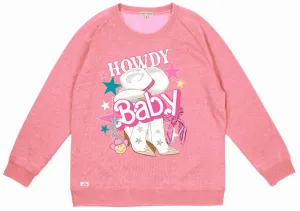 'Howdy Baby' Crewneck Pullover by Simply Southern