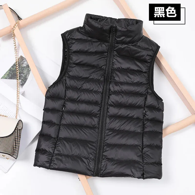 Jacket for Women. Sleeveless Waistcoat.