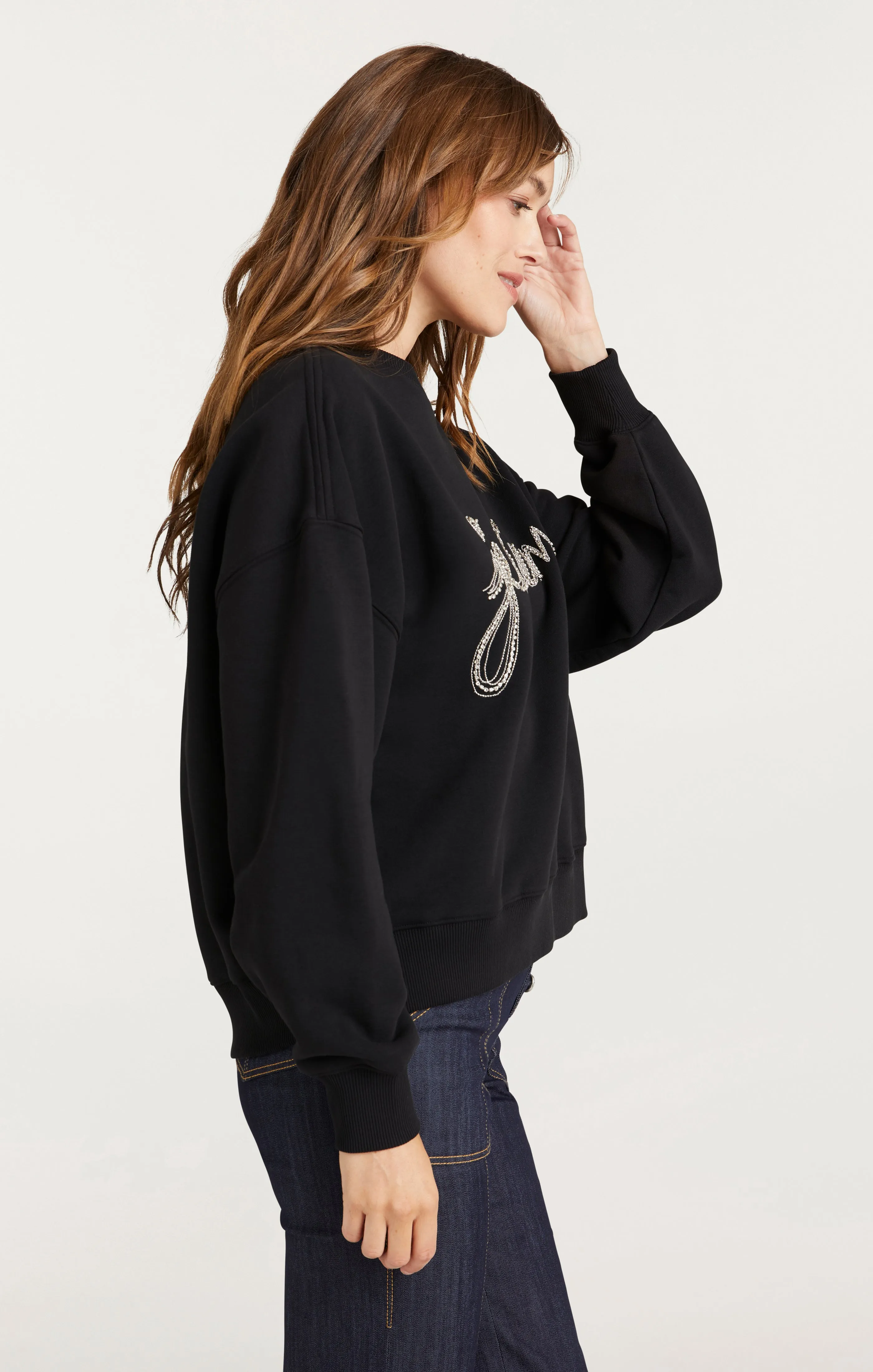 Je T'aime Chain Brandy Pullover