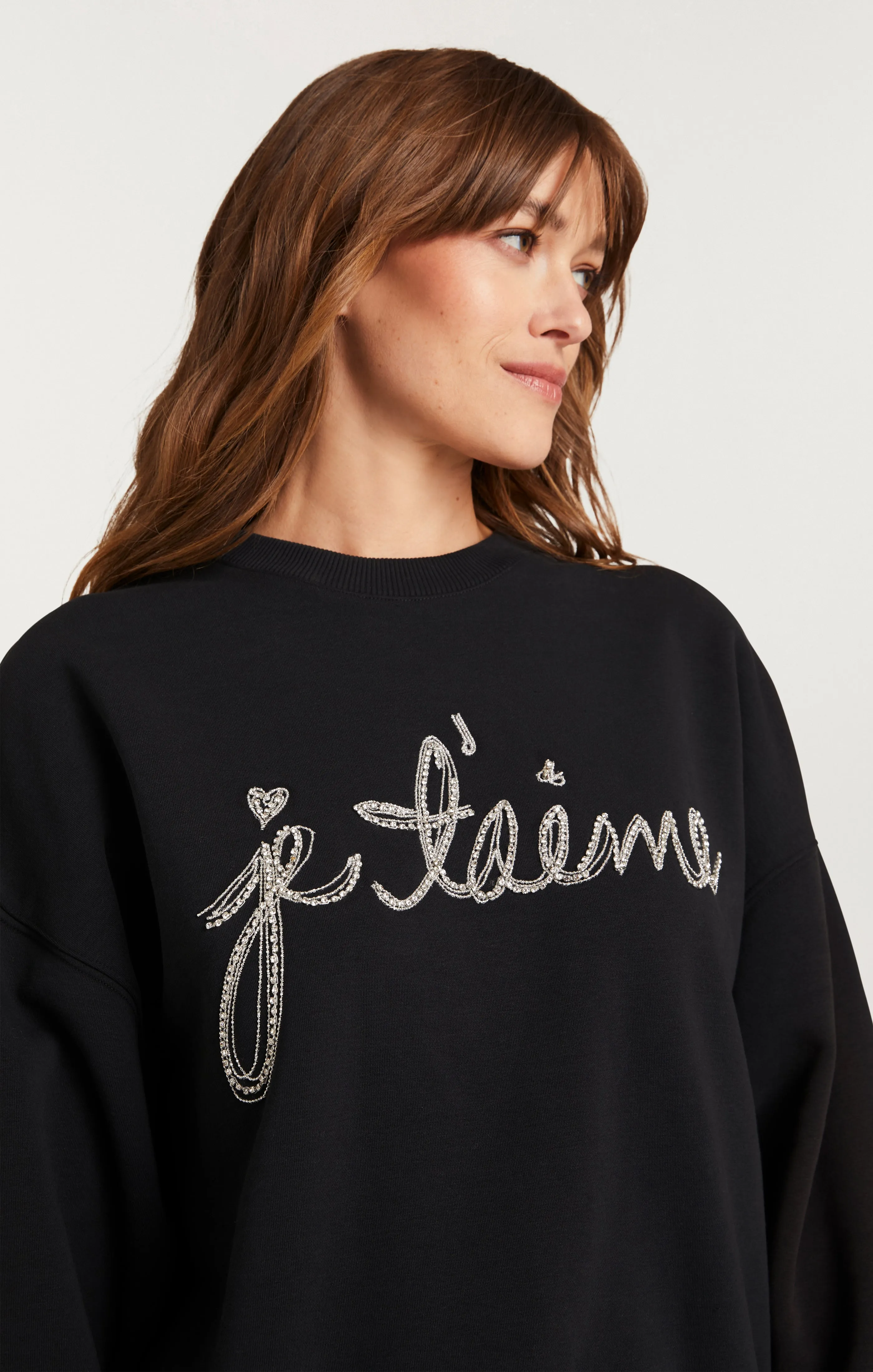 Je T'aime Chain Brandy Pullover