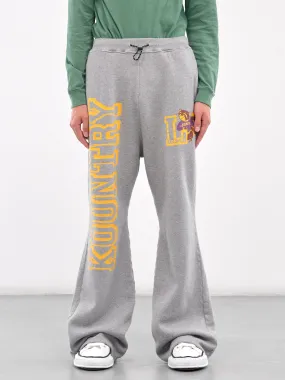 Kountry Flared Sweatpants (EK-1686LP-GRAY)