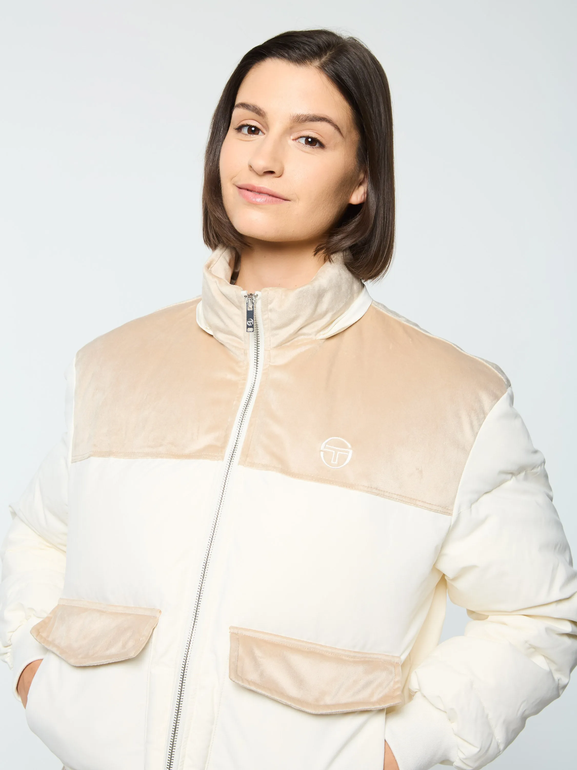 Lauria Puffer Jacket-Gardenia