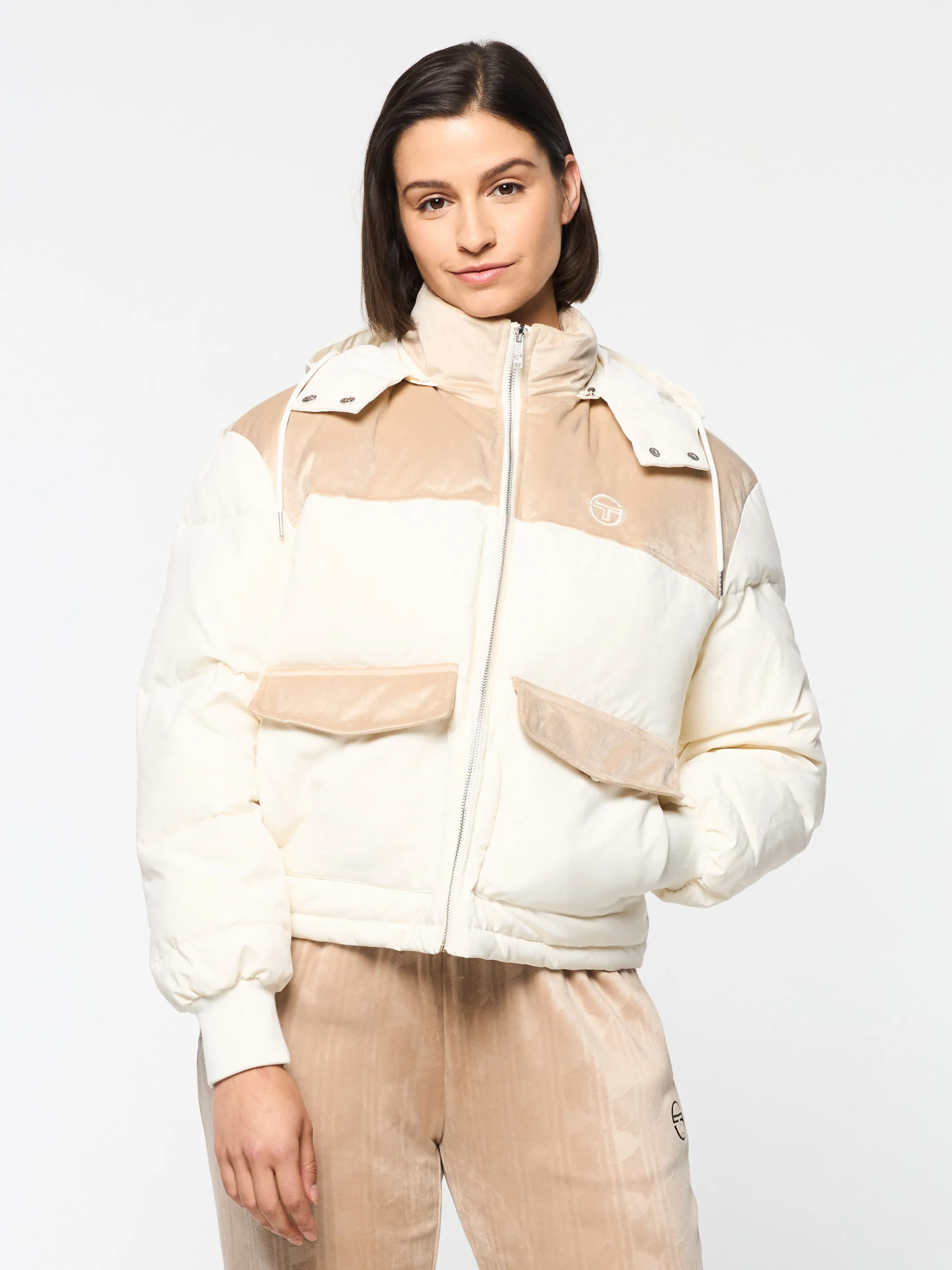 Lauria Puffer Jacket-Gardenia