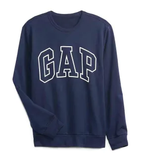 Logo Sweatshirt Fleece Tapestry Navy