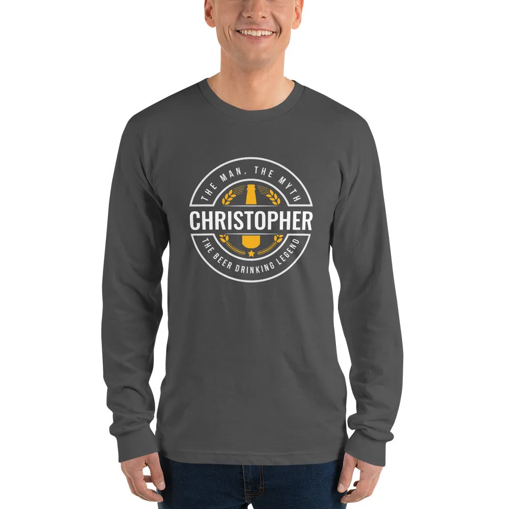 Long sleeve t-shirt - Drinking Legend