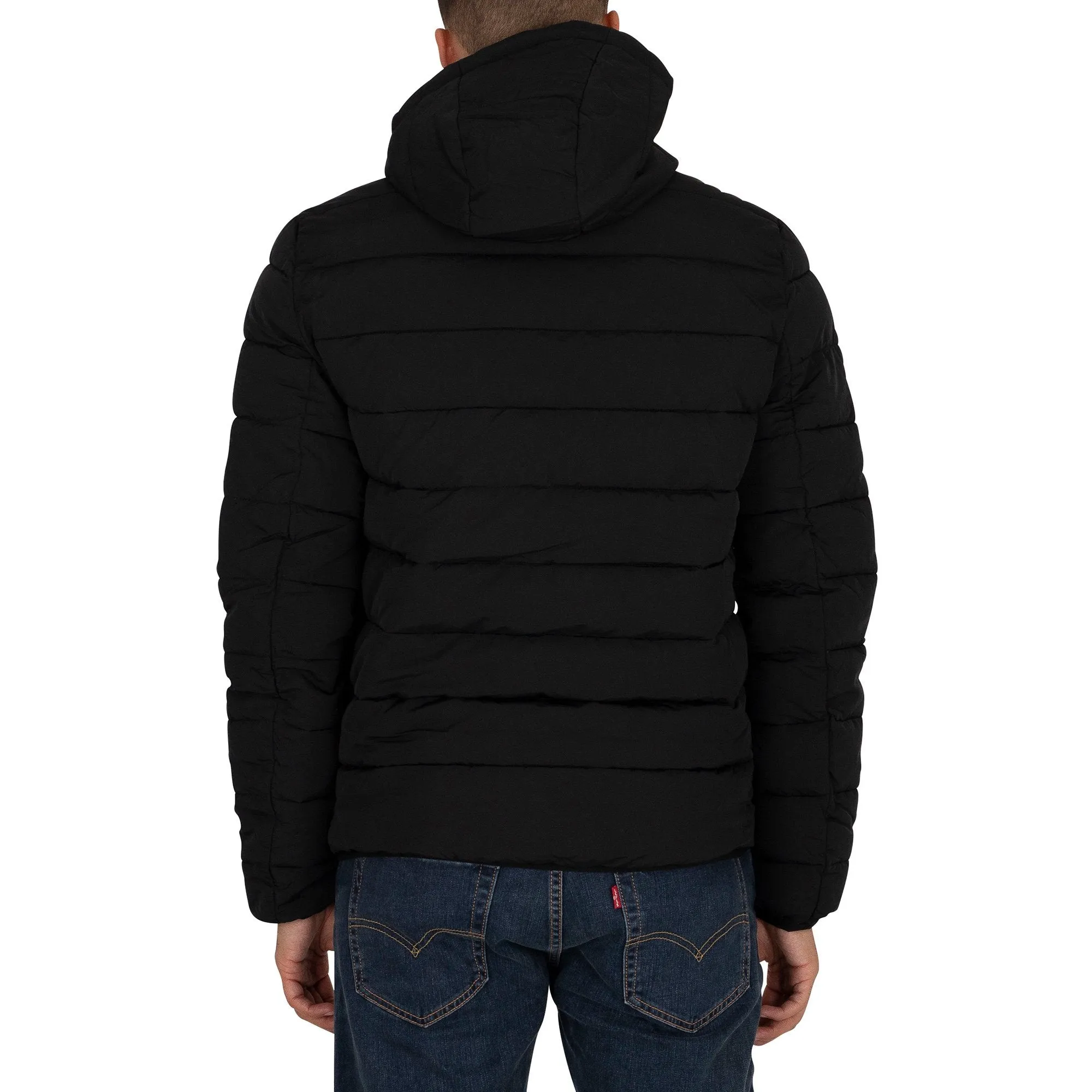 LYLE & SCOTT LIGHTWEIGHT PUFFER BLACK JK1317V-Z865