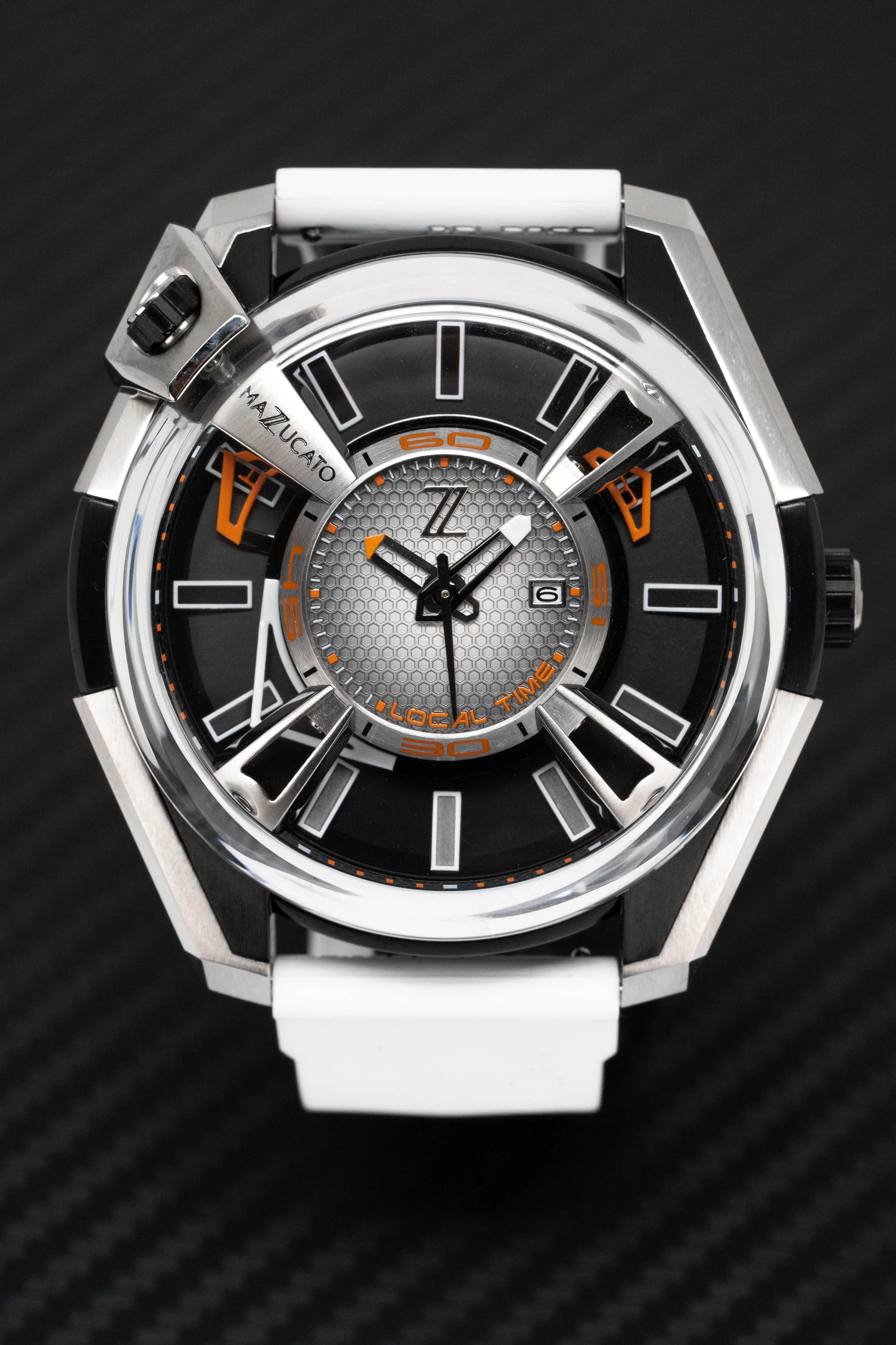 Mazzucato Watch Automatic LAX Limited Edition Dual Time 04-WH