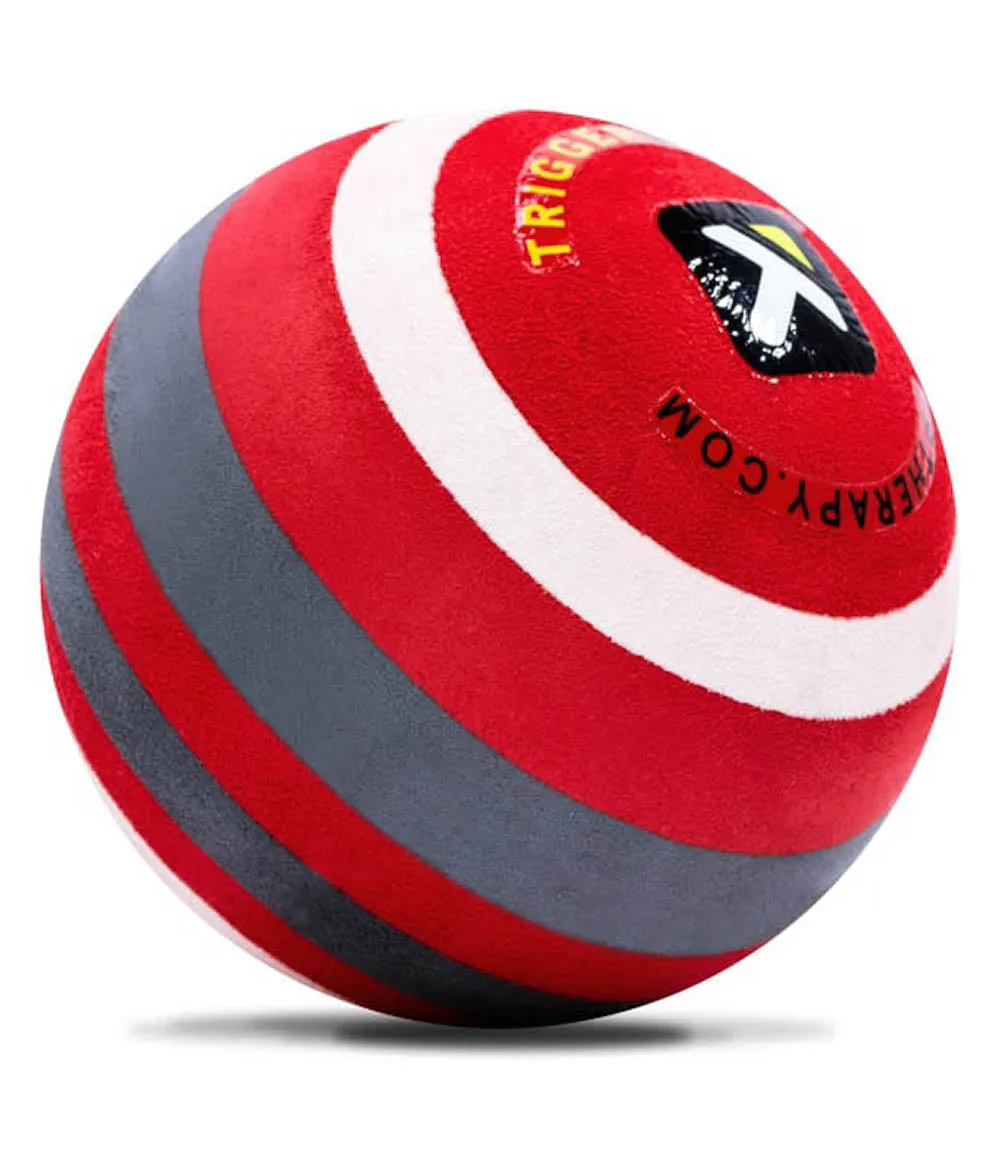 MBX Massage Ball Blk/Red 2.5"