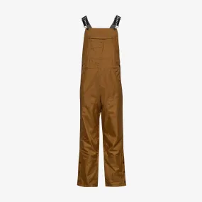 Men's Fleece Lined Insulated Reinforced Performance Cold Weather Outdoor Bib Overalls