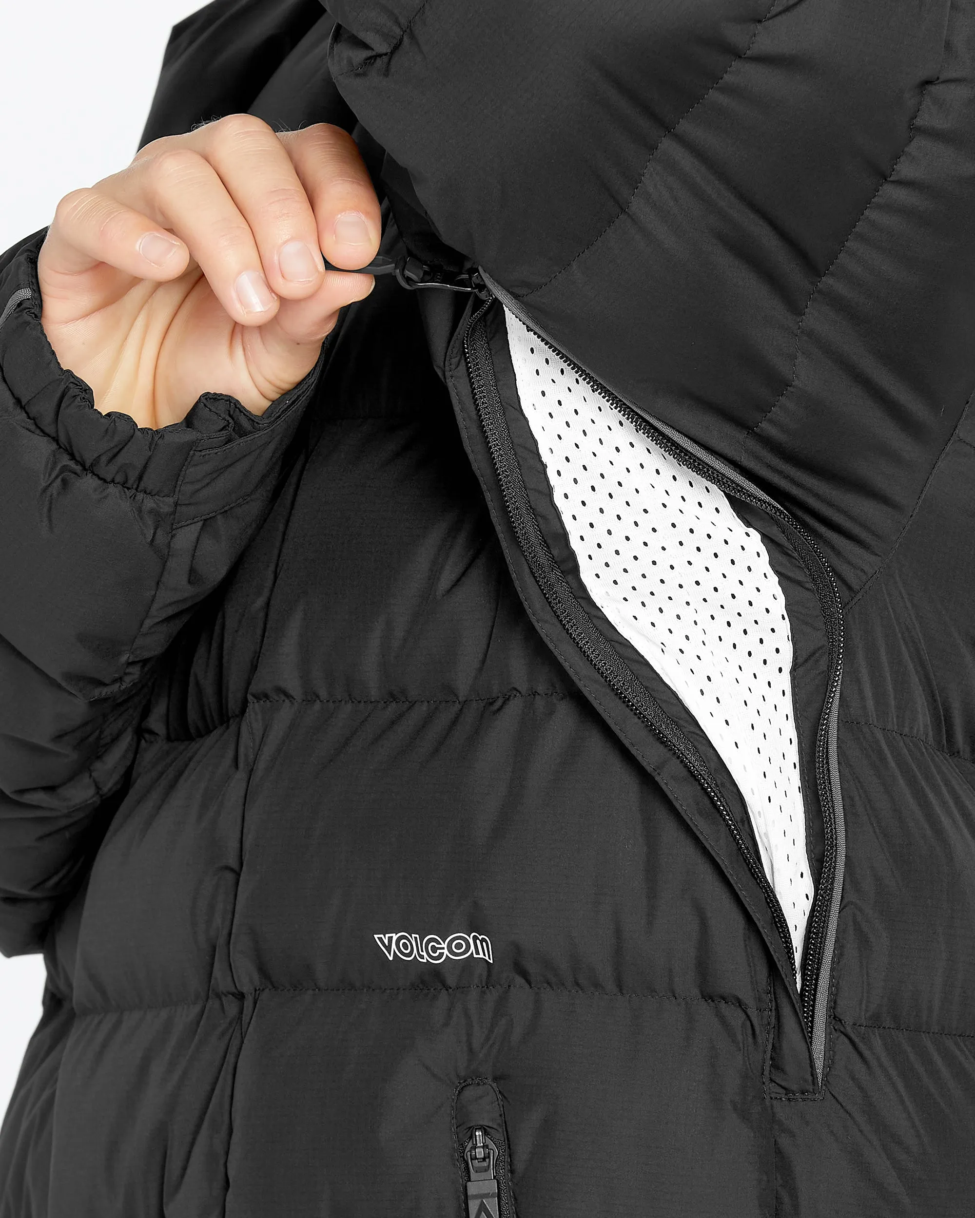 Mens Sew Down Jacket - Black