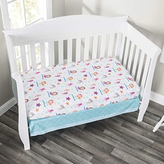 Mermaid Adventures 3-Piece Crib Bedding Set