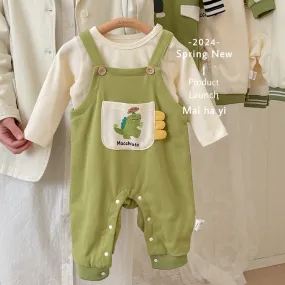 MHY Baby Dinosaur Bodysuit Set