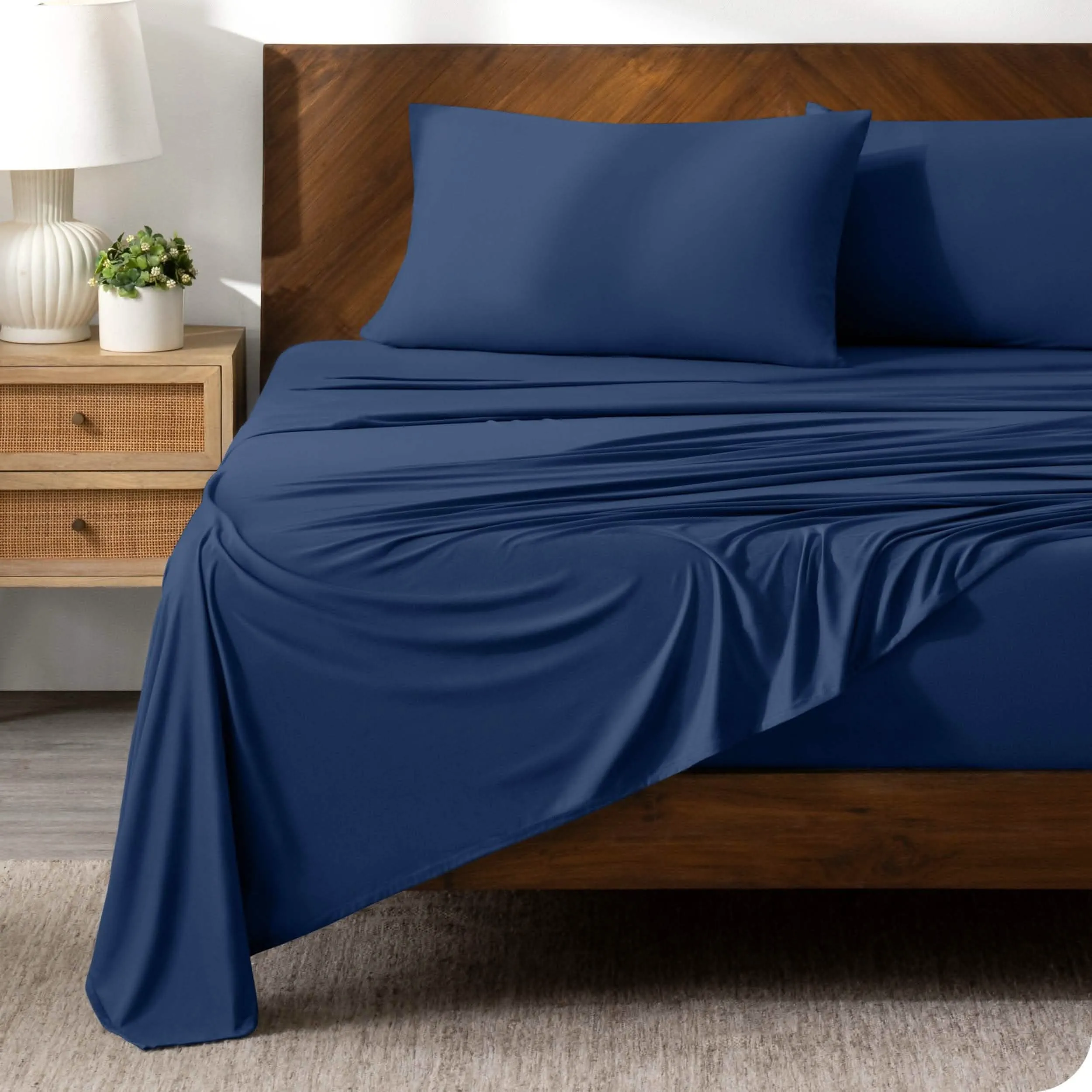 Microfiber Stretch Knit Sheet Set