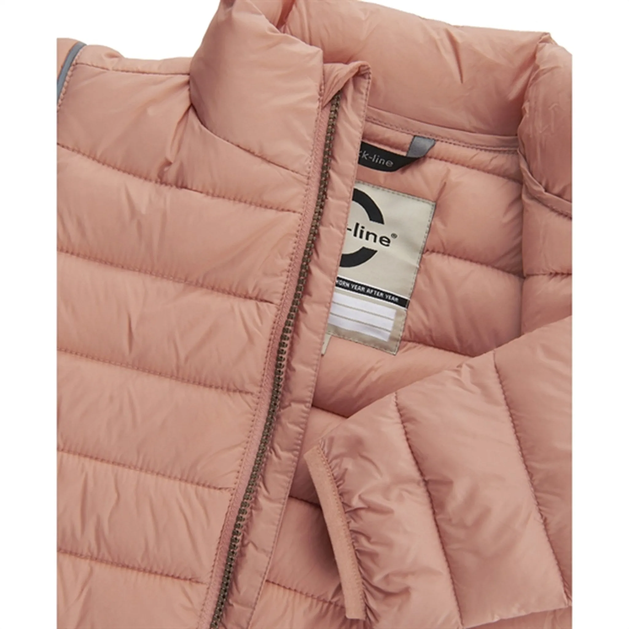 Mikk-Line Nylon puffer 2i1 Jacket Tawny Brown