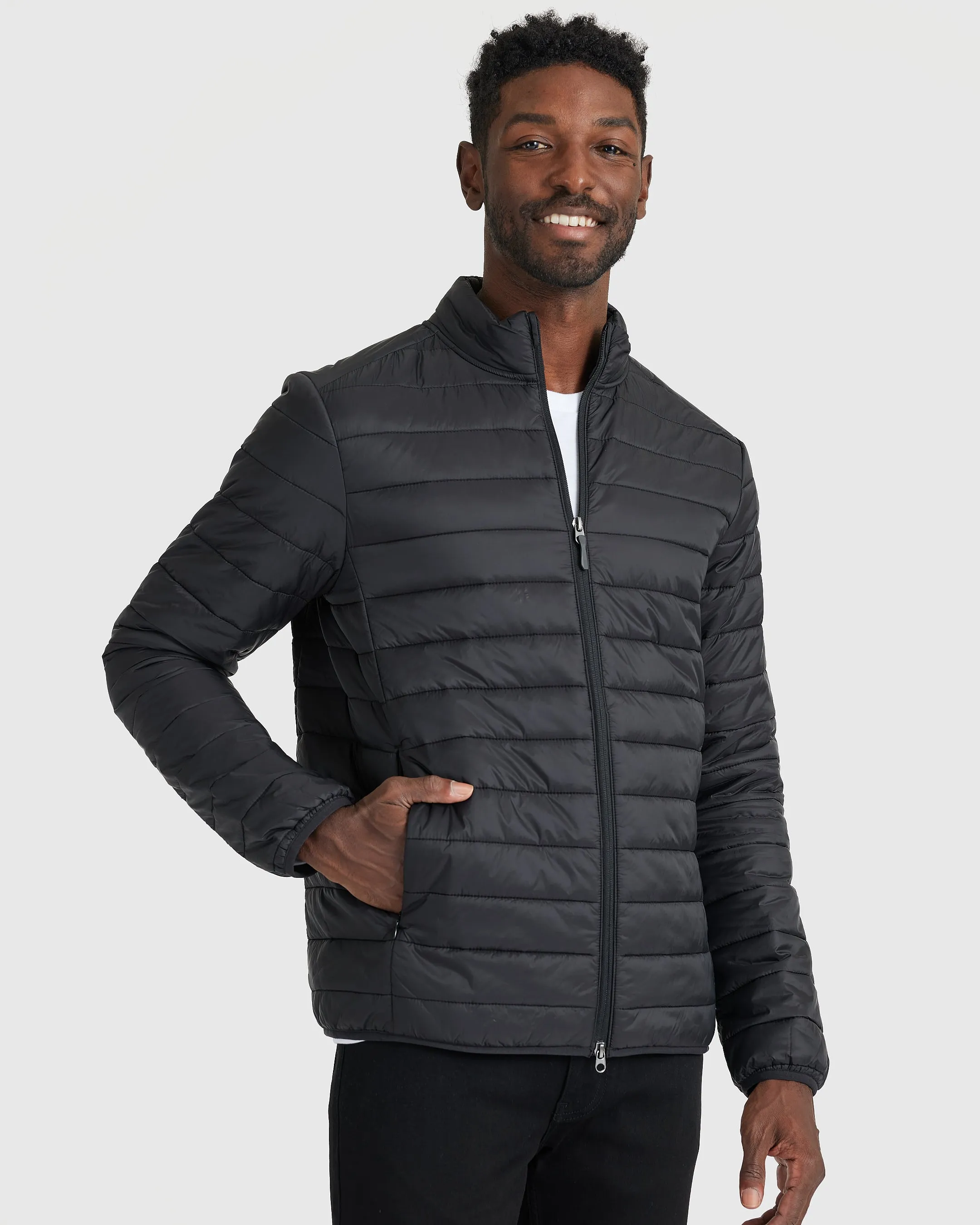 Monochrome Puffer Jacket 2-Pack