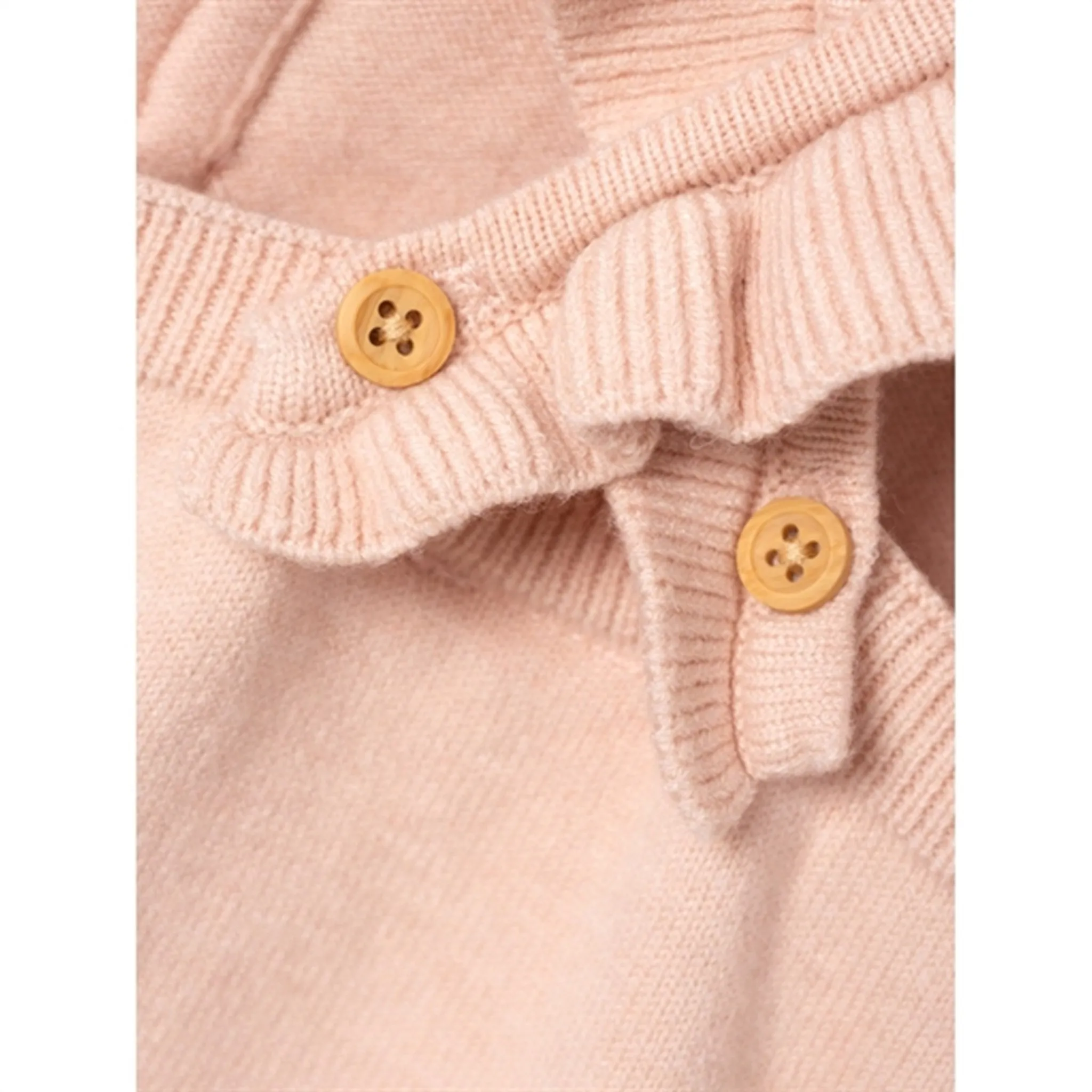 Name it Rose Smoke Remille Knit Overall