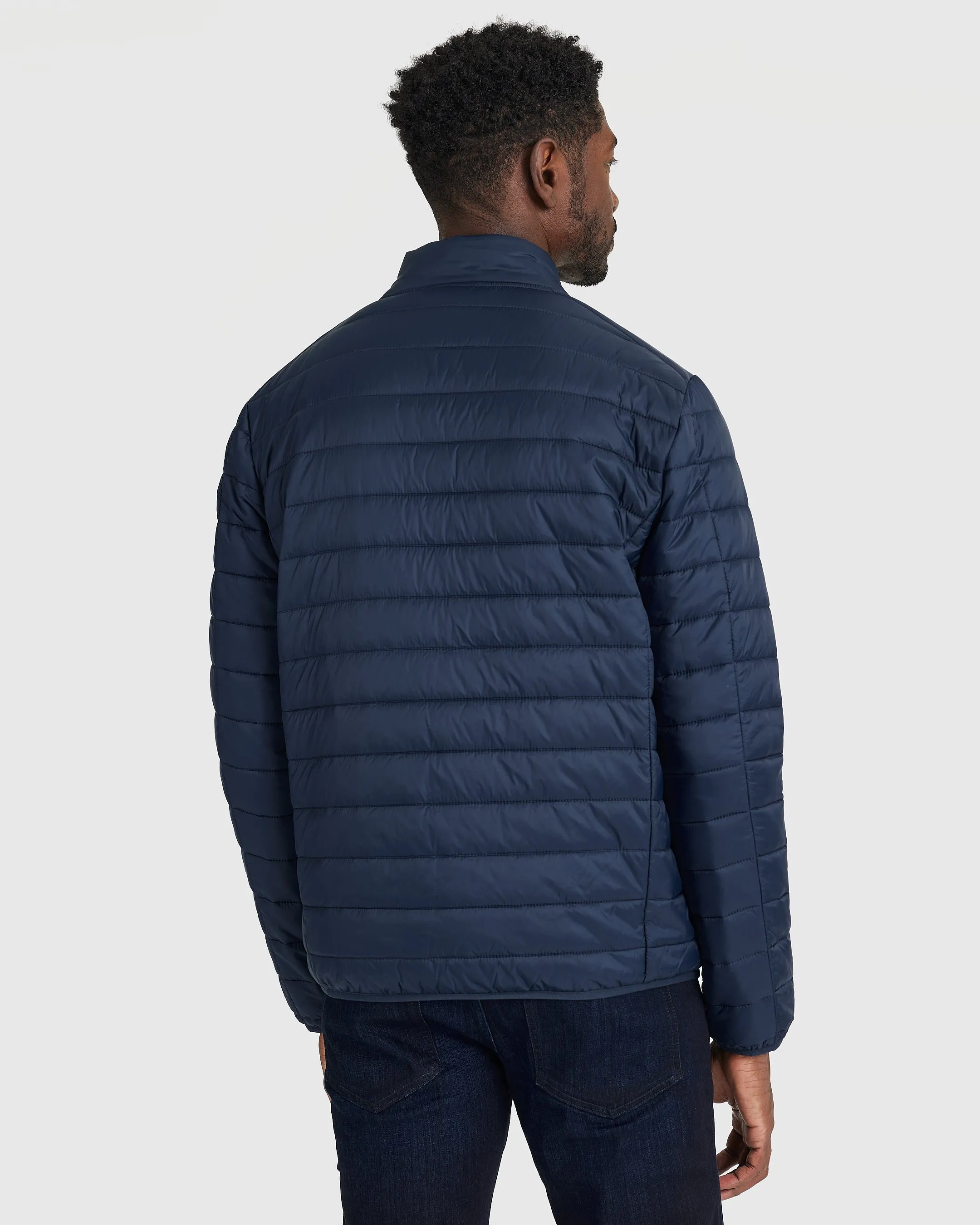 Navy Puffer Jacket and Vest 2-Pack