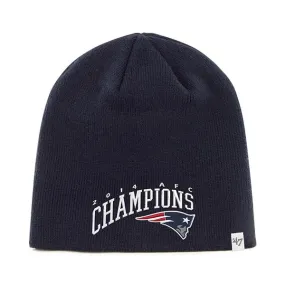 New England Patriots 47 Brand 2015 XLIX Super Bowl AFC Champions Hat Cap Beanie