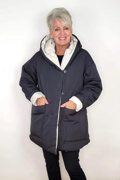 Nikki Jones Reversible Coat #K5581R-332