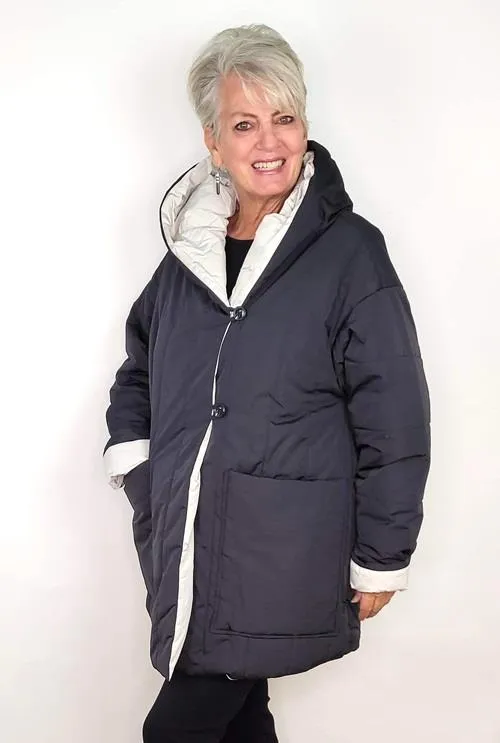 Nikki Jones Reversible Coat #K5581R-332