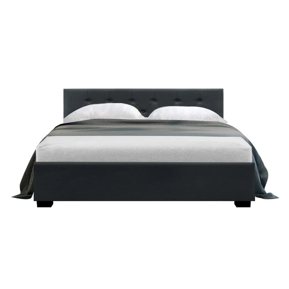 Noosa Storage Double Bed Frame Charcoal