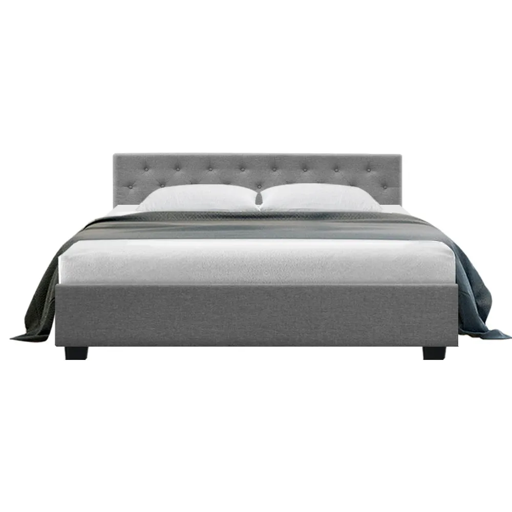 Noosa Storage King Bed Frame Grey