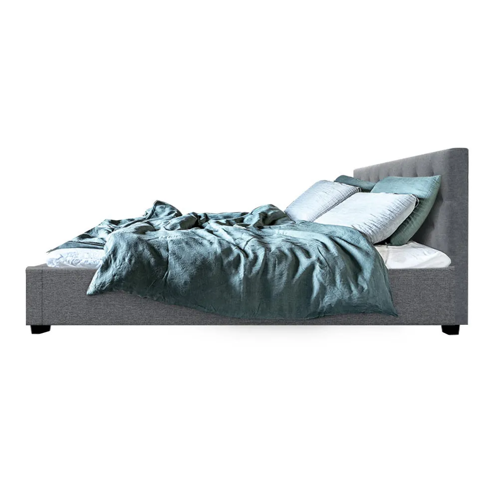 Noosa Storage King Bed Frame Grey