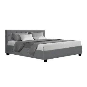 Noosa Storage King Bed Frame Grey