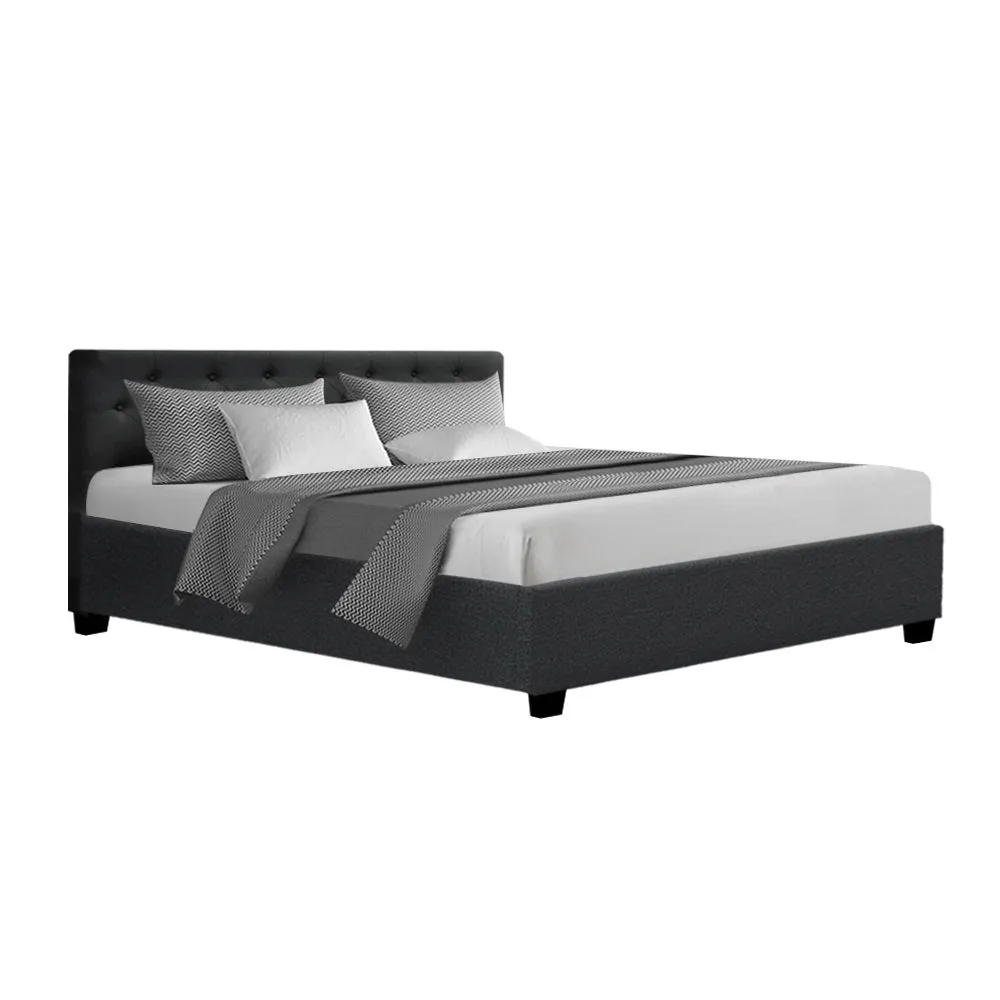 Noosa Storage Queen Bed Frame Charcoal