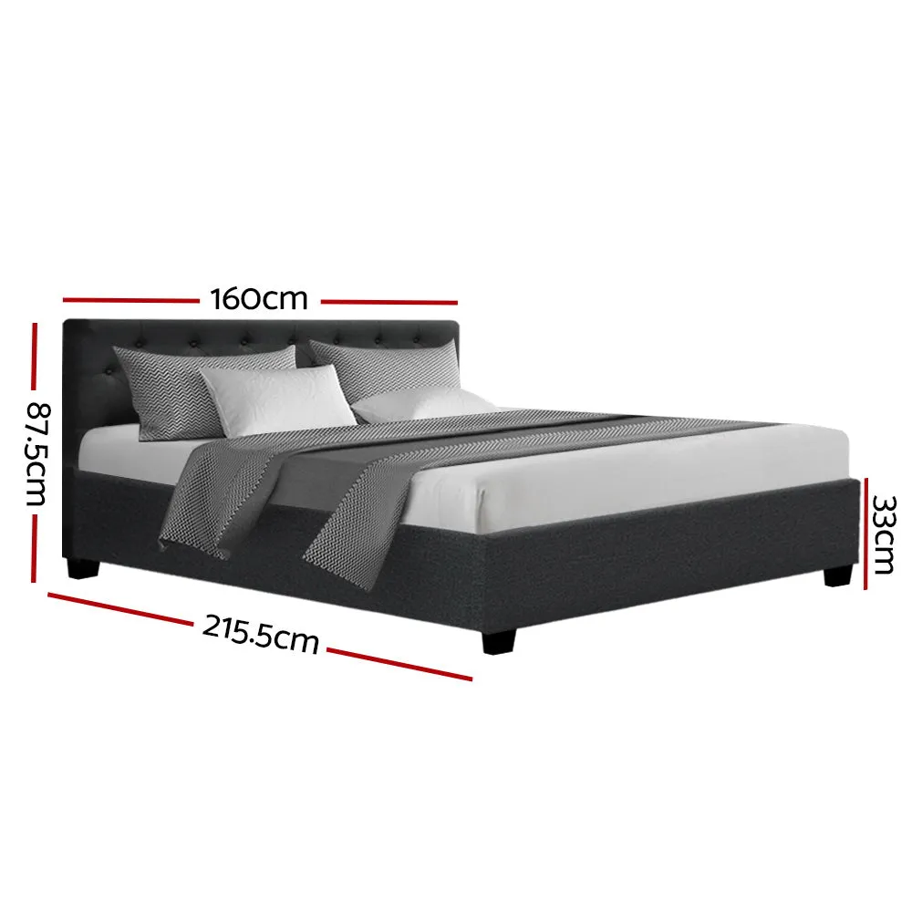 Noosa Storage Queen Bed Frame Charcoal