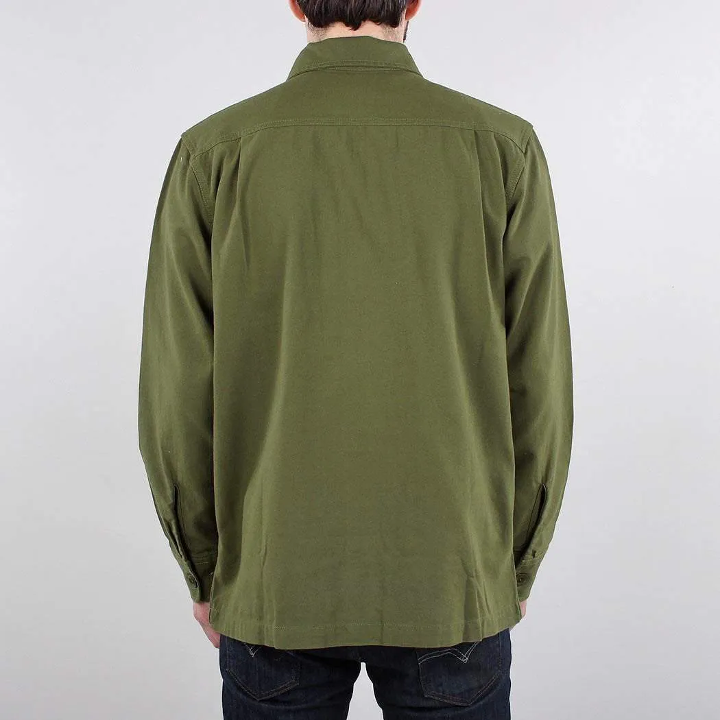 OBEY Ideals Organic Field Woven Long Sleeve Shirt