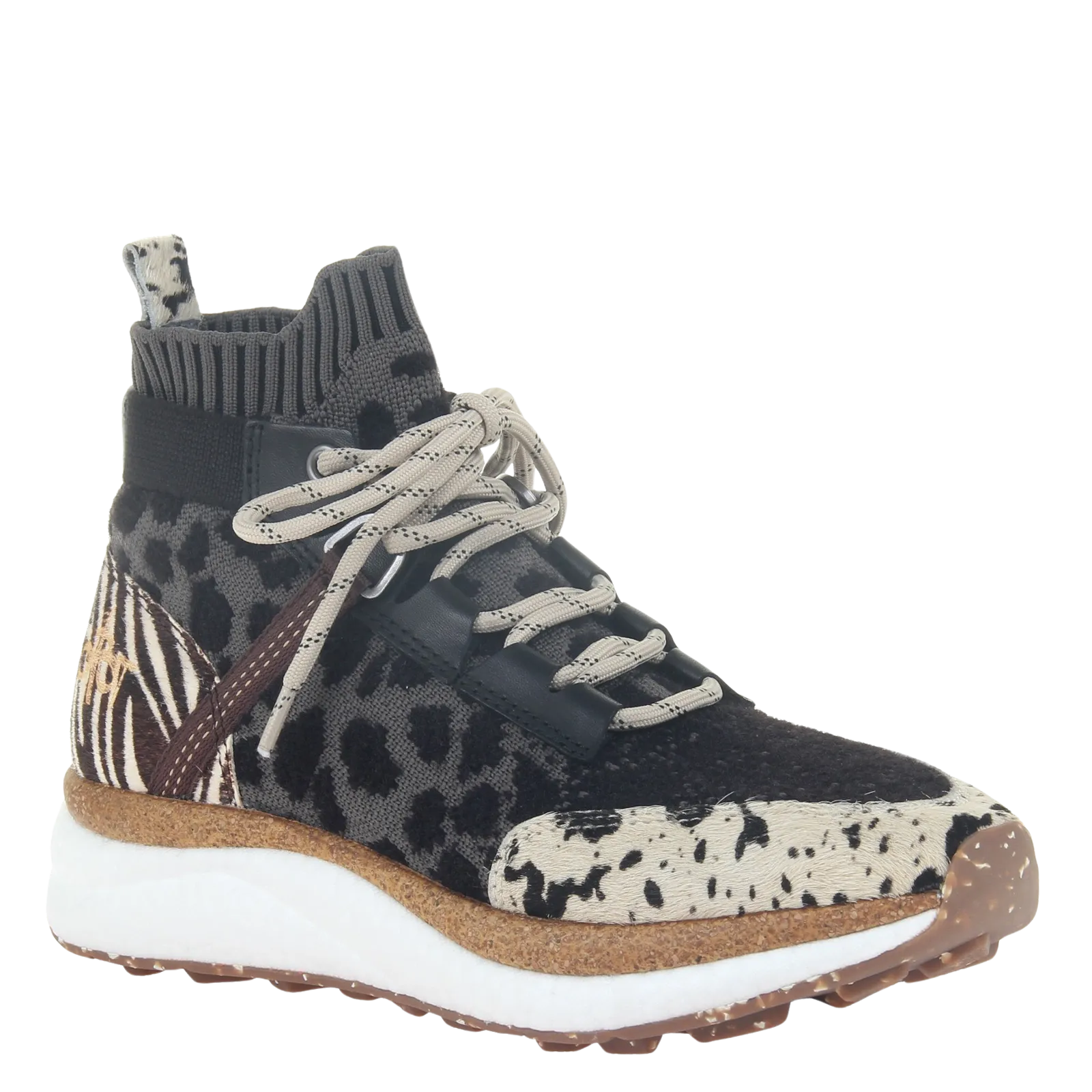 OTBT - HYBRID in ANIMAL PRINT High Top Sneakers